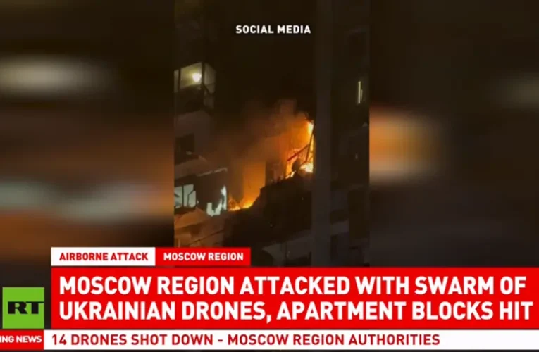 Halálos áldozata is van Moszkva környékét ért ukrán támadásnak