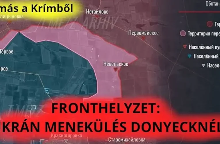 Tamás a Krímből: menekülnek az ukrán katonák Donyeckből – orosz-ukrán háború