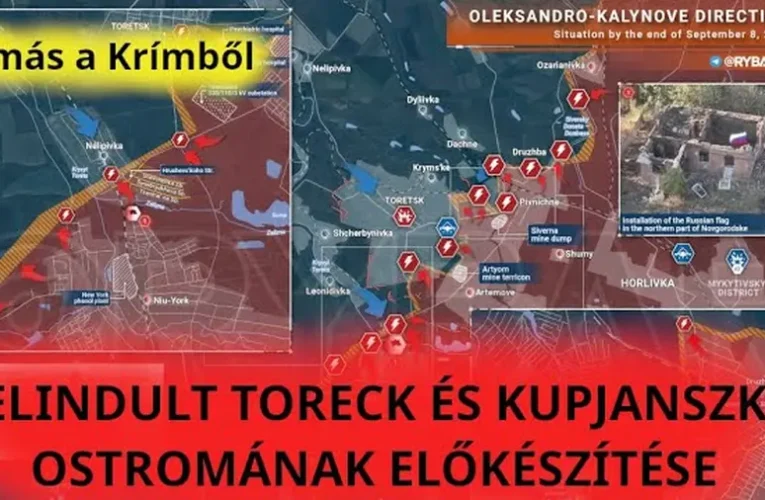 Tamás a Krímből: Megmozdult a teljes donyecki front