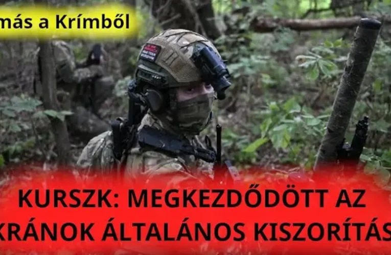 Fronthelyzet: Megkezdődött az ukránok általános kiszorítása