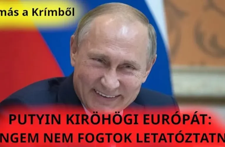 Tamás a Krímből Putyin mongóliai útjáról készített videós összefoglalót