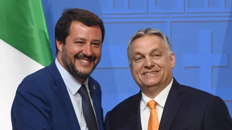 Kiemelt képen: Matteo Salvini és Orbán Viktor / Fotó: ATTILA KISBENEDEK / AFP