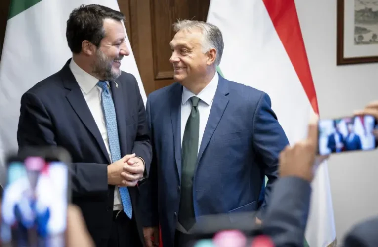 Salvini: Róma és Budapest között teljes az összhang a biztonság, az illegális migráció és a béke kérdésében