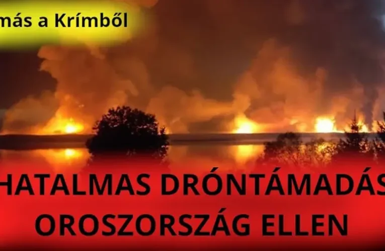 Tamás a Krímből részletes információkkal jelentkezett az ukrán támadással kapcsolatban