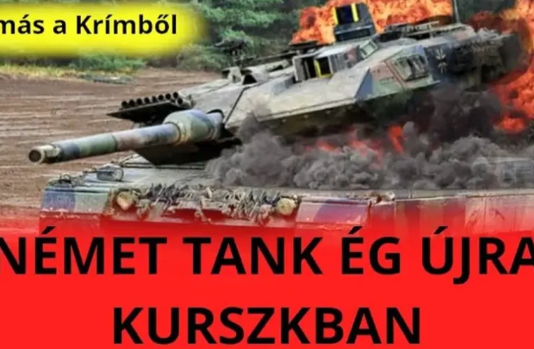Tamás a Krímből: Újra megtörtént, német tankot lőttek ki Kurszknál
