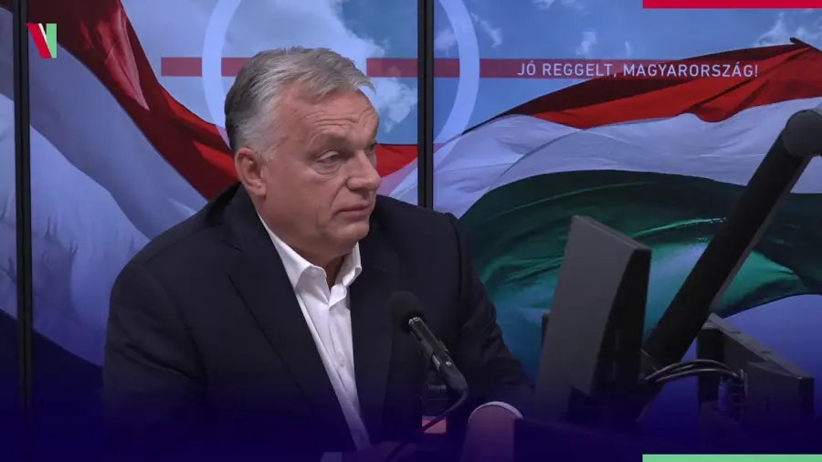 Kiemelt képen: Orbán Viktor miniszterelnök a Kossuth Rádió Jó reggelt Magyarország! C. műsorában 2024. október 11-én / Fotó: YouTube