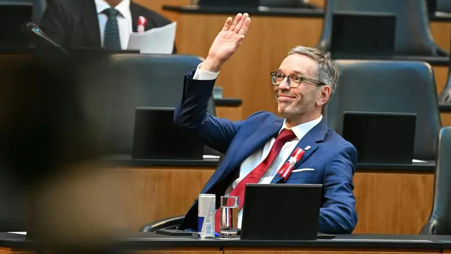 Kiemelt képen: Herbert Kickl, az Osztrák Szabadságpárt vezetője / Fotó: X