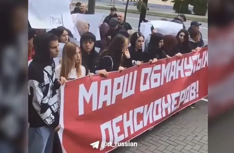 Kormányellenes tüntetés Moldovában – „Éhezők felvonulása”