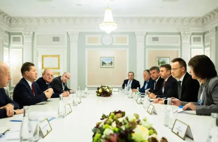 Magyarország és a Gazprom megállapodást írt alá a Török Áramlaton keresztüli gázellátás növeléséről