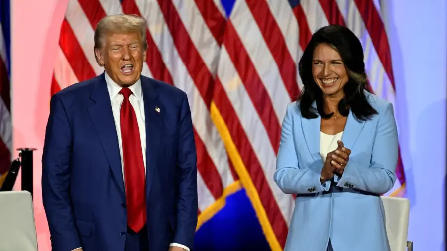 Kiemelt képen: Donald Trump és Tulsi Gabbard / Fotó: Reuters