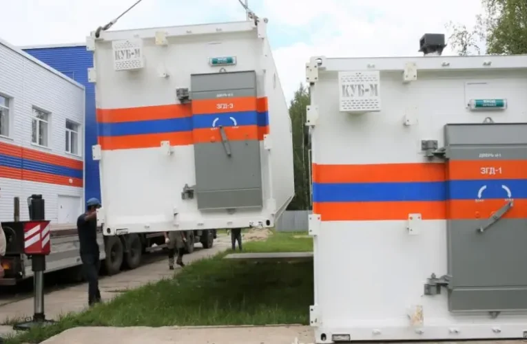 Oroszországban megkezdik az atomsugárzástól is védő mobil óvóhelyek sorozatgyártását