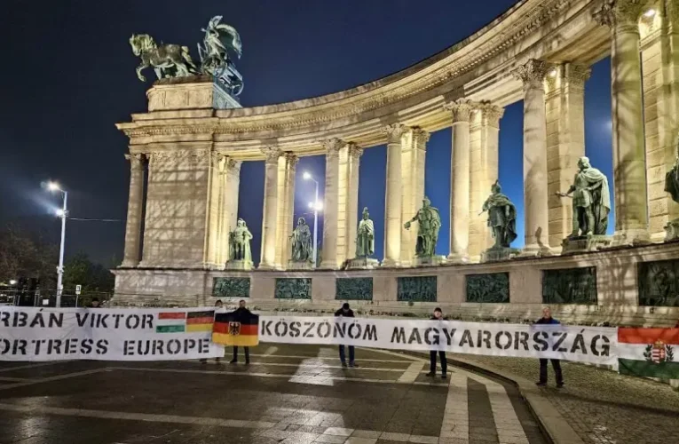 Budapesten mondtak köszönetet Orbán Viktornak a német szurkolók