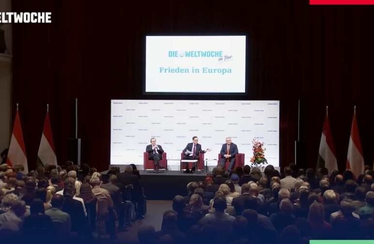 Orbán Viktor és Gerhard Schröder beszélgetése (videó)