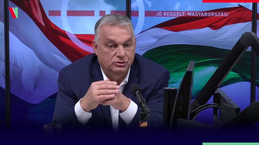 Kiemelt képen: Orbán Viktor miniszterelnök a Kossuth Rádió "Jó reggelt Magyarország" című műsorának vendégeként 2025. január 31-én / Fotó: Screenshot