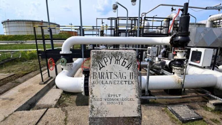 A Barátság kőolajvezeték (Fotó: AFP)