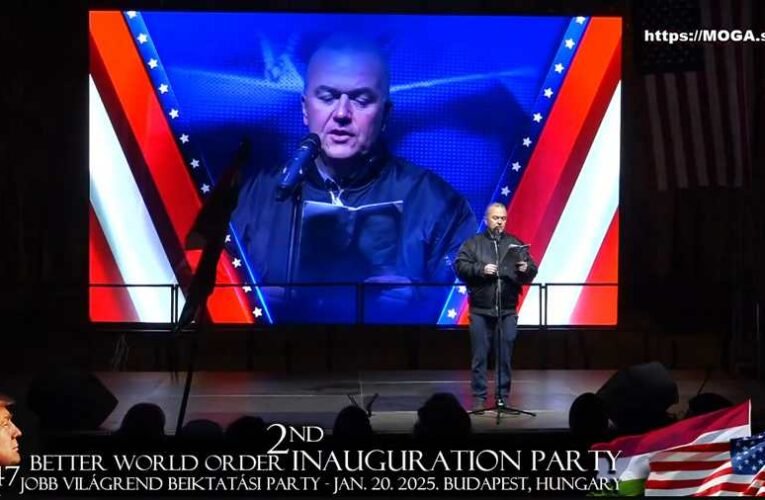 „Justice for Hungary !”- Gaudi-Nagy Tamás beszéde Trump elnöki beiktatási rendezvényén