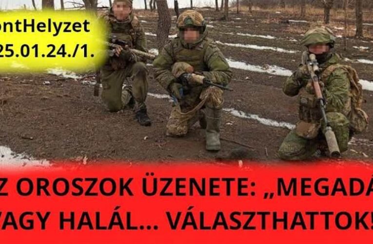 Az utóbbi 48 órában minden fronton előrenyomultak az oroszok