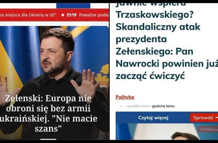 Zelenszkijt azzal vádolják, hogy beavatkozik a lengyelországi elnökválasztásba