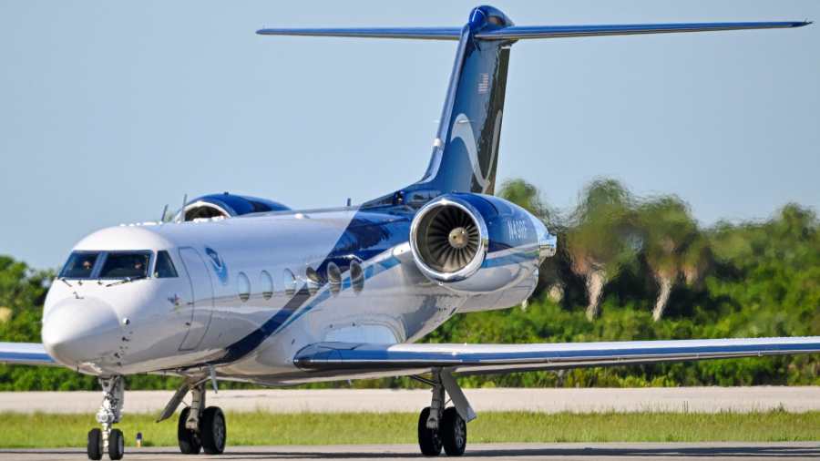 Kiemelt kép: Gulfstream IV a NASA Kennedy űrközpontjában, a floridai Cape Canaveralban 2024. június 25-én (Fotó: Miguel J. Rodriguez Carrillo / AFP)