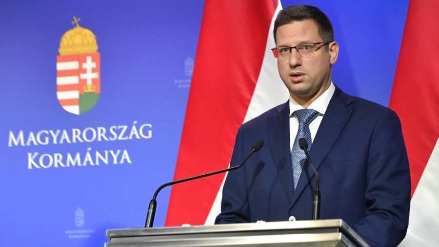 Kiemelt képen: Gulyás Gergely, a Miniszterelnökséget vezetõ miniszter a Kormányinfó sajtótájékoztatón a Miniszterelnöki Kabinetiroda épületében 2025. január 23-án. MTI/Soós Lajos.