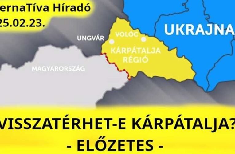 AltarnaTíva Híradó: Visszatérhet-e Kárpátalja, Németország választott, mehetnek a Taurusok