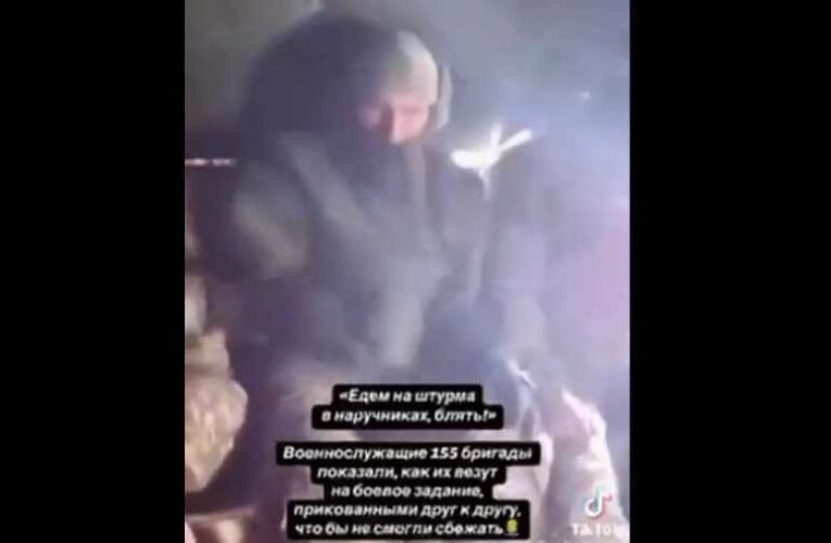 Megdöbbentő videó: Összebilincselve a halálba…