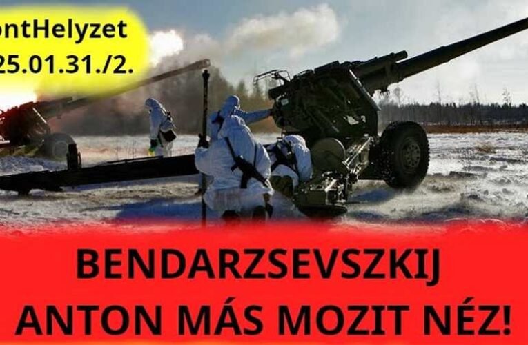 Tamás a Krímből: Bendarzsevszkij Anton más mozit néz!