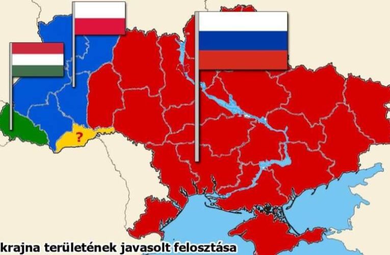 Az oroszok szerint hazánkat is be kell vonni Ukrajna felosztásának terveibe