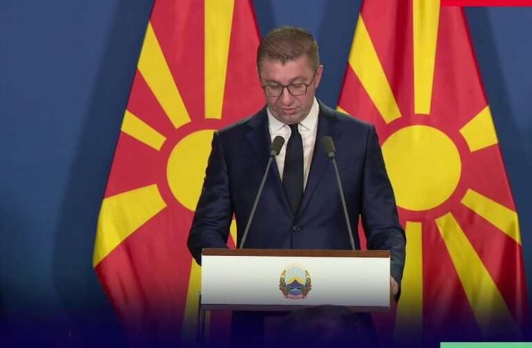 Hrisztijan Mickoszki: stratégiai célunk Észak-Macedónia uniós tagsága