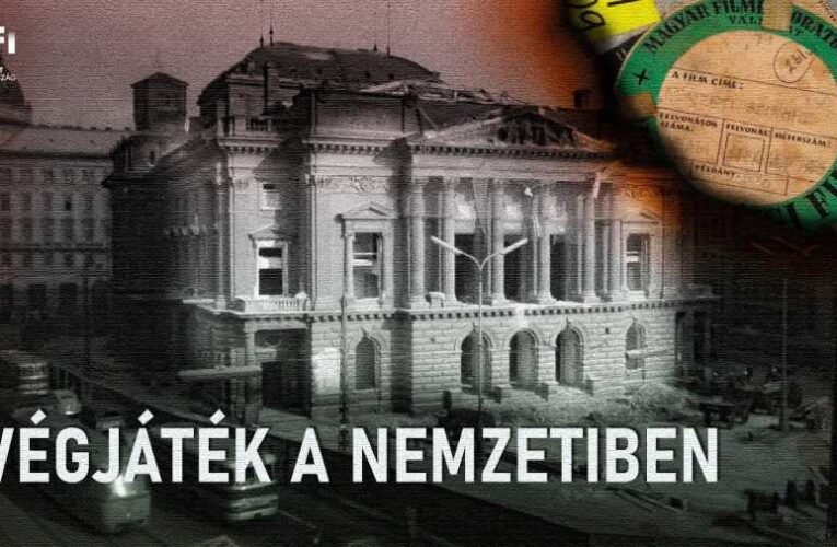 Sosem látott felvétel került elő a Nemzeti Színház 60 évvel ezelőtti felrobbantásáról (videó)