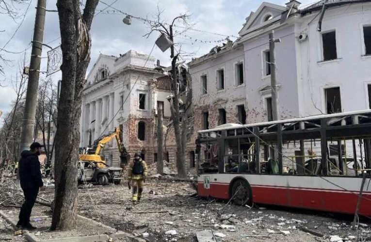 Lavrov: Az ukrán fegyveres erők parancsnokainak rendezvényét tartották Szumiban