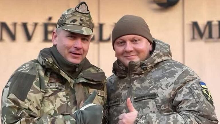 Kiemelt képen: Ruszin-Szendi Romulusz és Valerij Zaluzsnij / Fotó: facebook