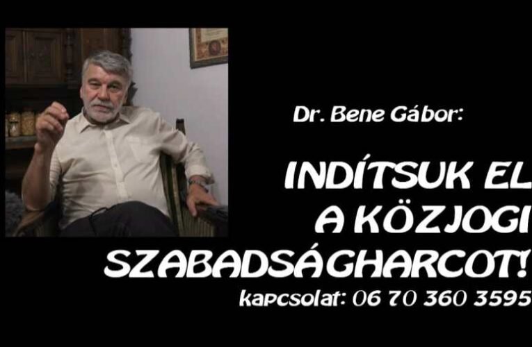 Bene Gábor: Az ALKOTMÁNYOSSÁG kérdései (1.) – Az ellenállási jog