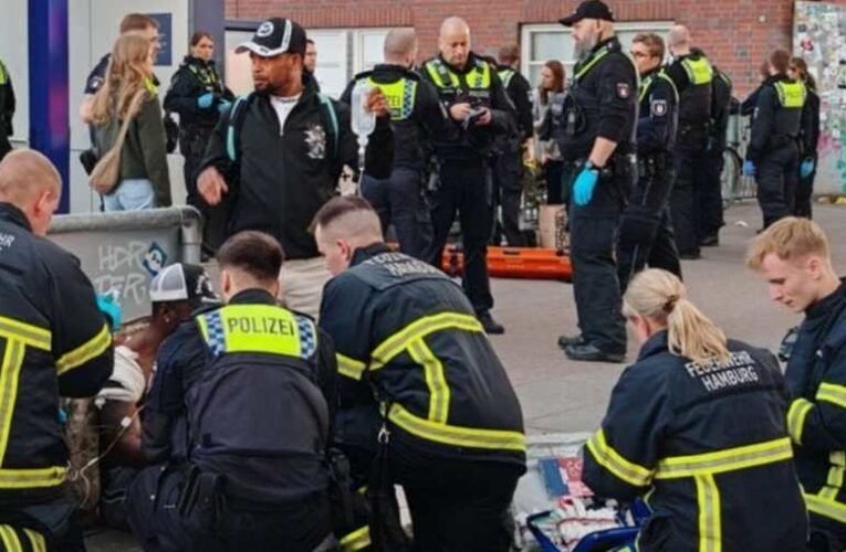 Késes támadás Hamburgban: Több áldozat – három közülük kritikus állapotban
