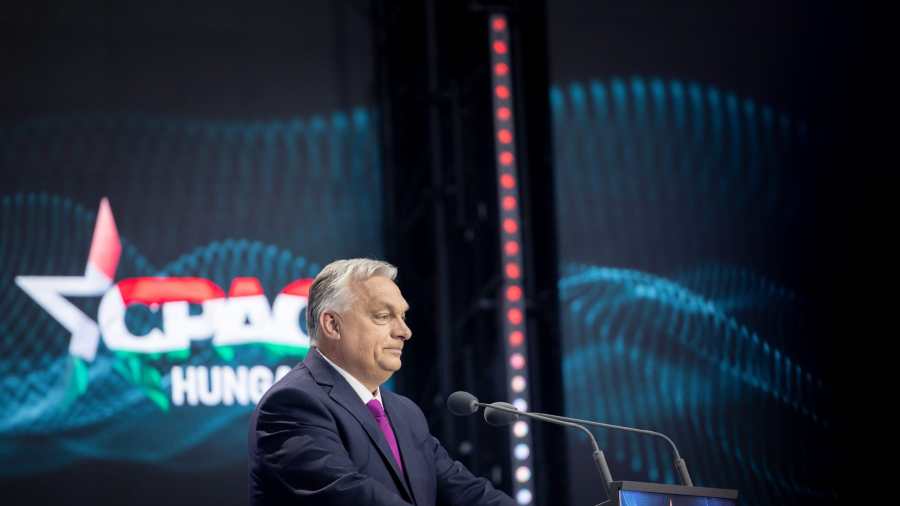 Kiemelt kép: Orbán Viktor miniszterelnök beszédet mond a kétnapos CPAC Hungary megnyitóján a Budapest Kongresszusi Központban 2025. május 29-én (Fotó: MTI/Miniszterelnöki Kommunikációs Főosztály/Fischer Zoltán)