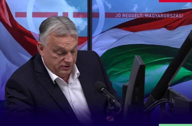 Orbán Viktor: Minden uniós országban nemet mondanának az emberek Ukrajna csatlakozására (videó)