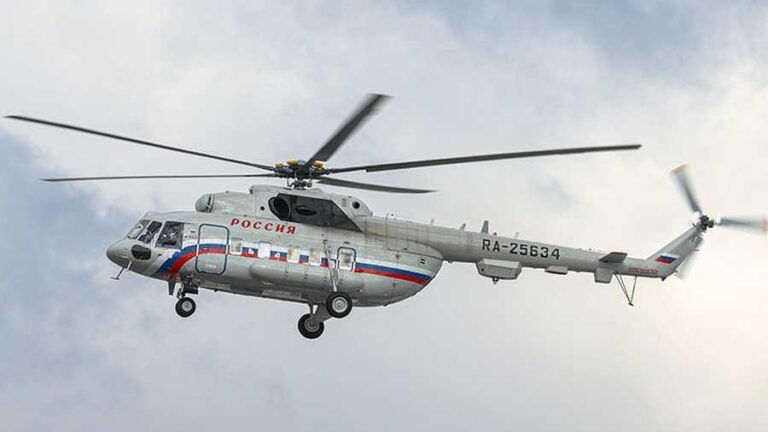 Kiemelt képen: Vlagyimir Putyin elnöki helikoptere / Fotó: Szergej Bulkin/NEWS.ru