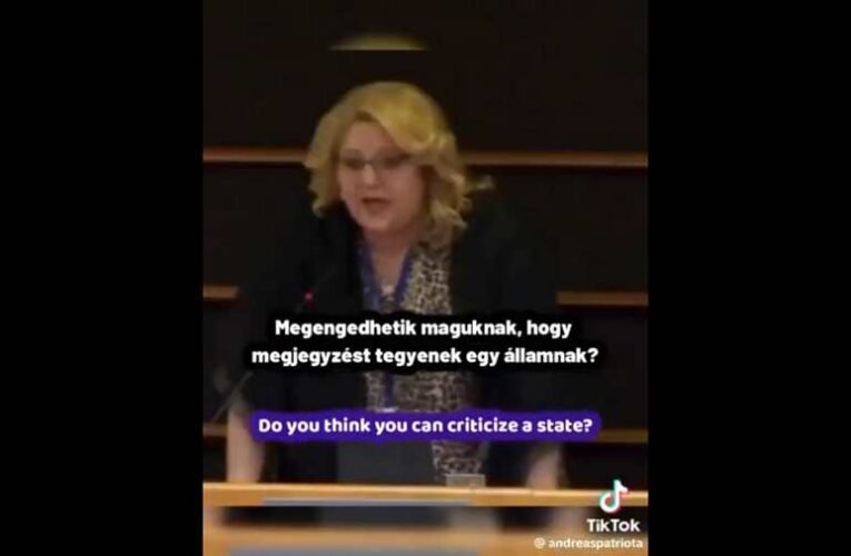 Ilyen sem volt eddig! – Kőkeményen állt ki Magyarország mellett a román képviselőnő az Európai Parlamentben