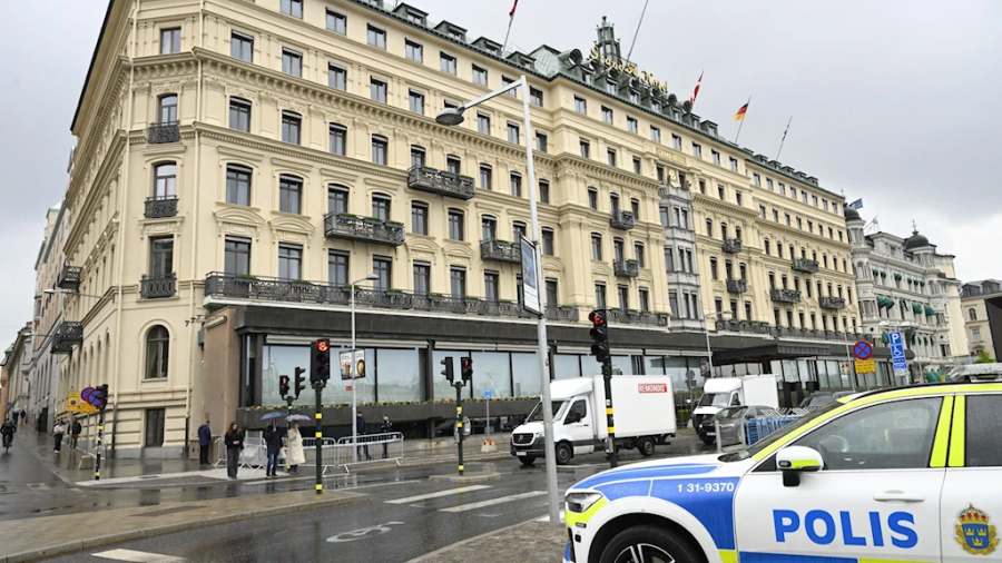 Kiemelt képen: a Bilderberg-csoport éves találkozójának helyszínét adó stockholmi Grand Hotel / Fotó: Fredrik Sandberg