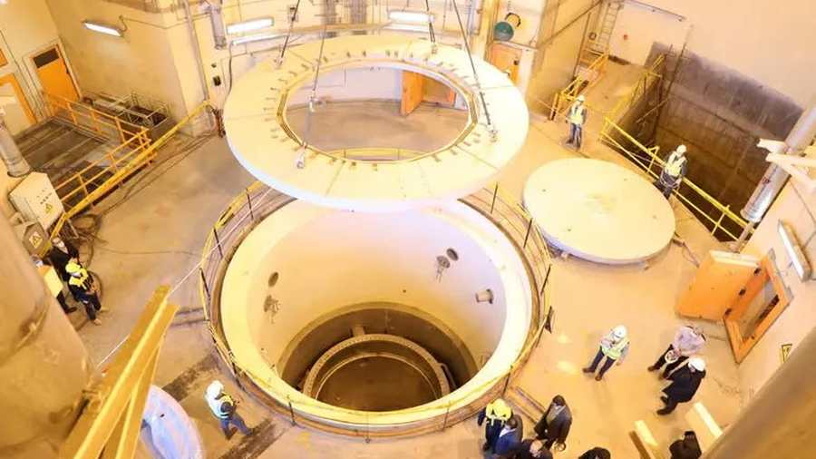 Kiemelt képen az iraki atomerőmű reaktora / Fotó: facebook