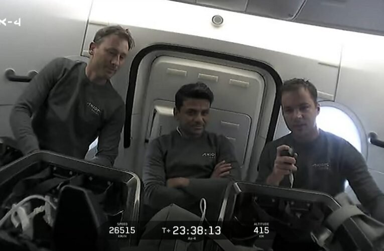 Kapu Tibor újabb üzenetet küldött a világűrből (videó)