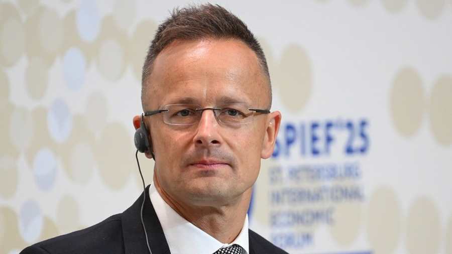 Kiemelt képen: Szijjártó Péter külügyminiszter a SPIEF konferencián, 2025. június 19-én, Szentpéterváron, Oroszországban. /Fotó: © Aleksey Kryazhev / Sputnik