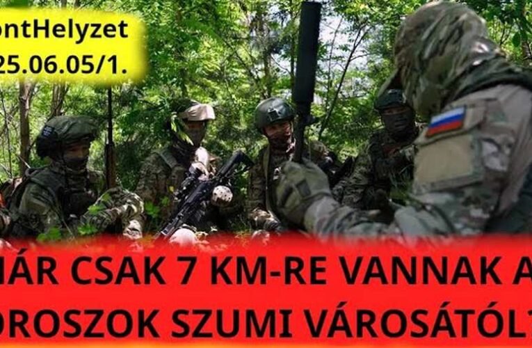Már csak 7 kilométerre vannak az oroszok Szumi városától