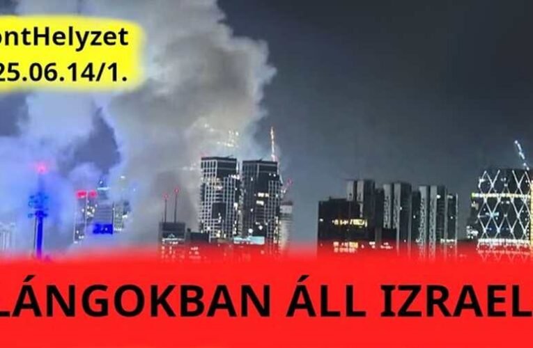 Tamás a Krímből: Legalább 110 igazolt rakétatalálat érte Izraelt