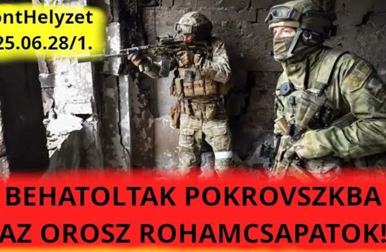 Tamás jelenti: Pokrovszk ostrom előtt, Kijev belvárosát megszállta az SBU