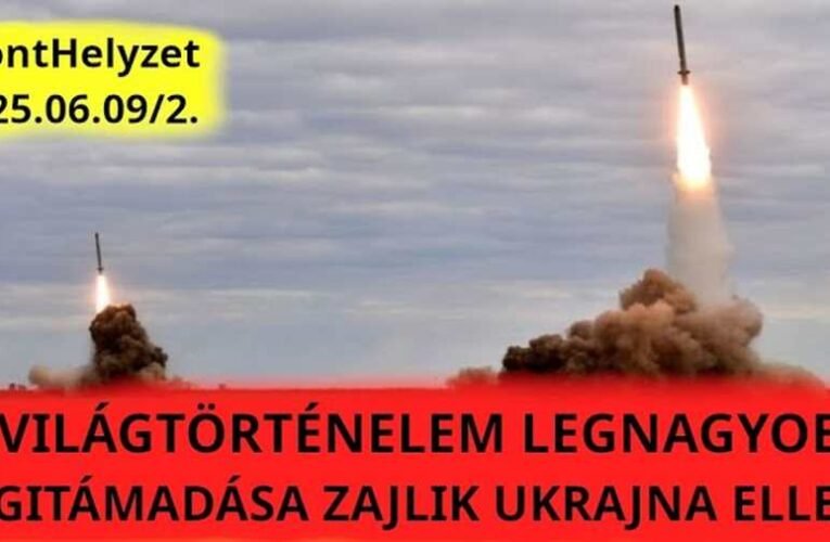 Tamás a Krímből: „A legnagyobb légicsapás zajlik Ukrajna ellen”