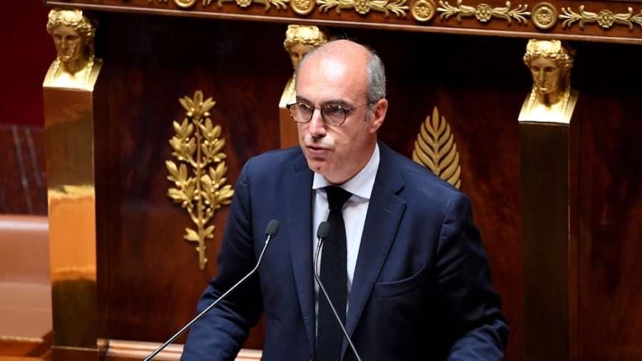 Kiemelt képen: Olivier Marleix francia képviselő a parlamentben 2022. július 6-án / Fotó: afp.com/BERTRAND GUAY