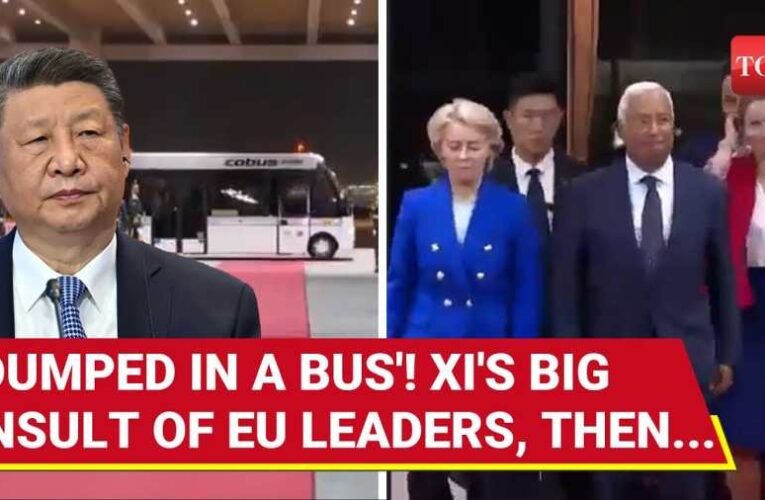 Az EU vezetői nem teszik ki az ablakba, ahogyan Pekingben fogadták őket