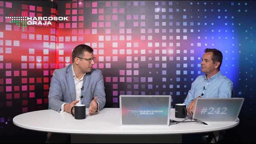 Kiemelt képen: Gulyás Gergely a Harcosok órájában (Forrás: YouTube)