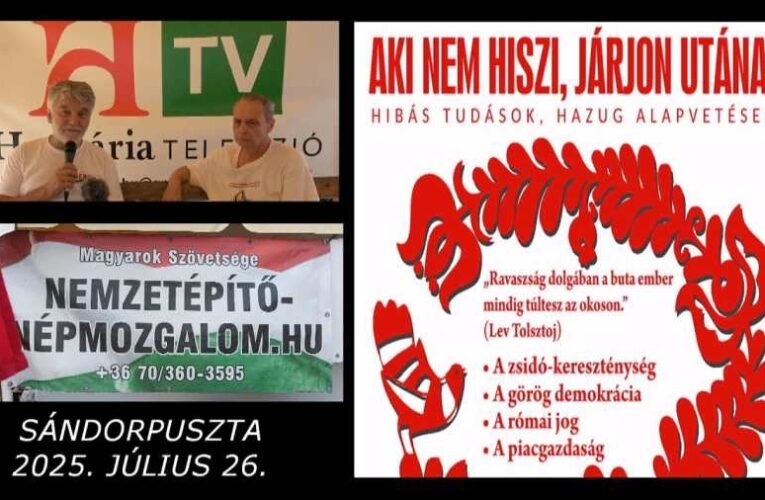 A magyar népmesék bölcsessége – Szabó László előadása